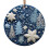 Blue Snowman Ornament Christmas Tree Decor 3 inch 1