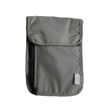 Harliver RFID-blocking neck wallet for passport and cards,