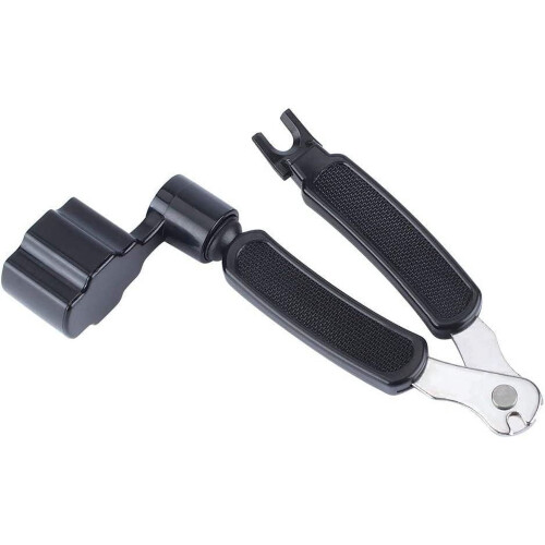 WOVTE 3-in-1 guitar tool: string winder, cutter, pin puller