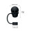 Skull Silicone Straw Toppers 10mm 6pcs 1