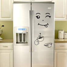 Dinosaur Wall Stickers Cute Kitchen Decor 12pcs