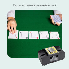 VISALY automatic card shuffler for 2 decks
