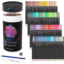 Colored Pencils Soft Core 120 Colors