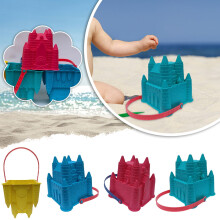 Beach toy shovel square bucket sand 1 piece