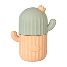 Cactus silicone face ice tray for lifting and firming