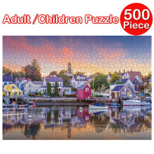 VISALY Personalisierte Spielzeugpuzzles – 500 interessante Puzzles für Erwachsene – Großes Geschenk-Puzzle