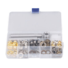 Leather Grommets Kit 3/8 inch 120 pcs 4 colors rust-proof