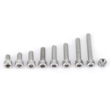 304 Stainless Steel M5 Cap Head Screws and Nuts Set 80 pcs