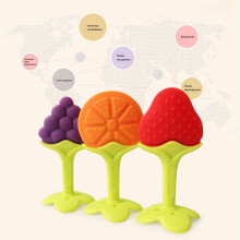 VISALY silicone baby teether set 5 pieces