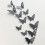 Butterfly Wall Sticker 3D Hollow Pearl 1 Roll 1