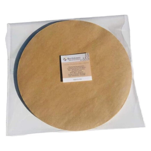 Silicone-Coated Parchment Paper Rounds 2 Inch 1000 Sheets