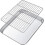 Tutuviw baking sheet with wire rack set 9.2 x 6.8 inches 1