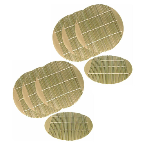 Bamboo Steamer Liners7.8Inch Diameter8Pack