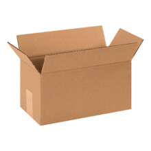 Hullámkarton szállítódobozok, 12x6x6 hüvelyk, 50 darabos csomag