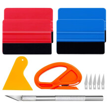 Car window tinting tool kit vinyl wrapping accessories