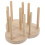 Wooden cup drying rack countertop 1 piece 1