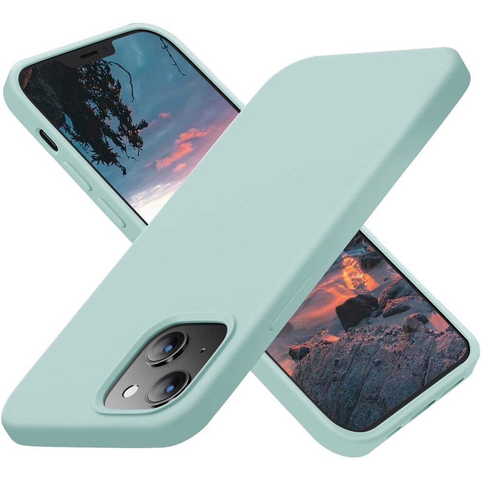 Cordking Iphone 13/14 Case Slim Shockproof Silicone Mint 393040368484