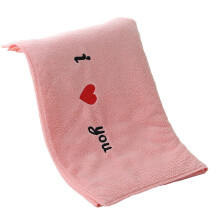 Pink fingertip towel soft absorbent bathroom towel 1 pc