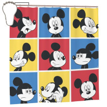 Mickey Mouse shower curtain waterproof polyester one size