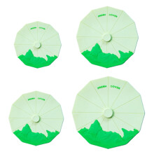 Couvercles de bols en silicone alimentaire, lot de 4