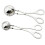 Stainless Steel Cookie Dough Scoop 2-Pack 1