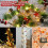 Luzes de Natal com pinhas e folhas de bordo, 1