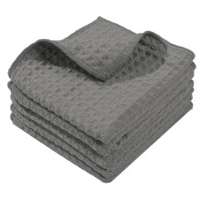 JeashCHAT kitchen dish cloths microfiber 5-pack 10x10 inches