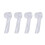 Electric Toothbrush Cover Protective Cap Clear 4 pcs 1