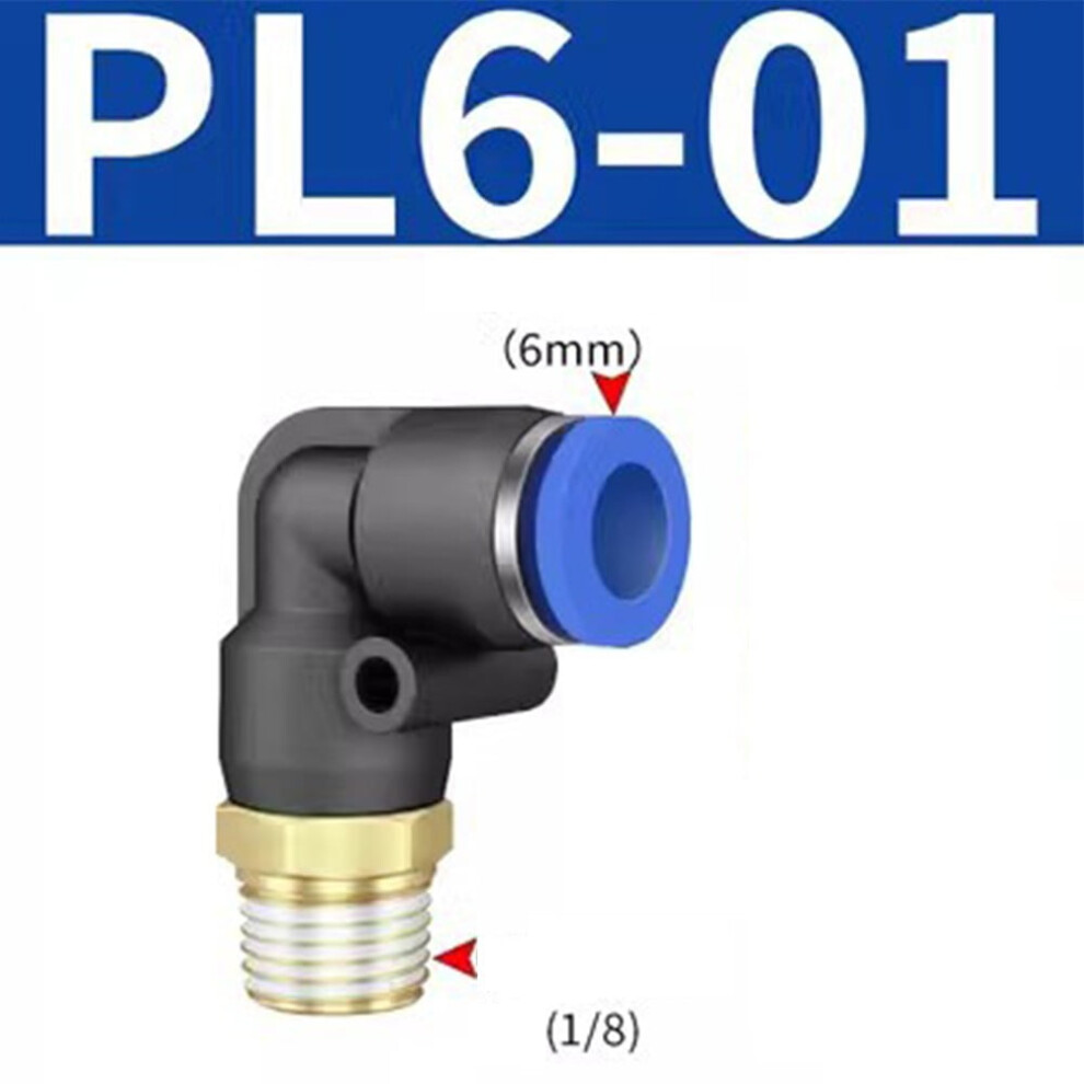 Pneumatic Elbow Quick Connector Pl4-16 9314556479007