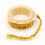 Christmas ribbon wired glitter shiny 3 pieces 1