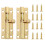 Deadbolt Lock Brass Door Bolt 2 pcs 1