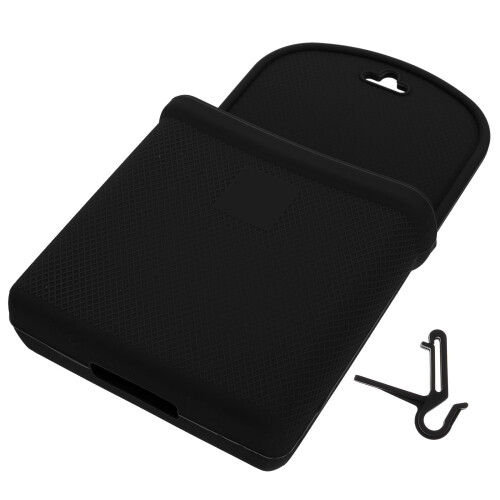 Silicone car pocket storage bag for phone and essentials
