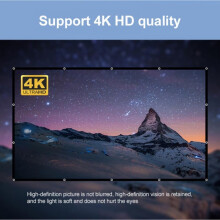 150 inch 16:9 foldable projector screen