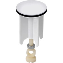 Universal bathroom sink plug 40mm pop-up stopper