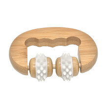 Handheld Body Massager with Two Bead Roller 1 PC