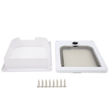 Weatherproof Cat Door XL Size with 4-Mode Rotary Switch