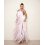 (Light Pink, M) Robe longue à franges, dos nu et décolleté GY26177 1