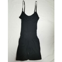 (Black square cut, S) Seamless Women's Bodysuit Shapewear with Triangle Ab Control, Butt Lift & Shaping Tight Fit