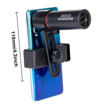 (Monocular 2000X24) Professional 4000X24 High-Power HD Monocular Night Vision Telescope for Outdoor Photography & Portability