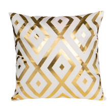 Liuanngg pillow cases set of 2 queen size polyester gold
