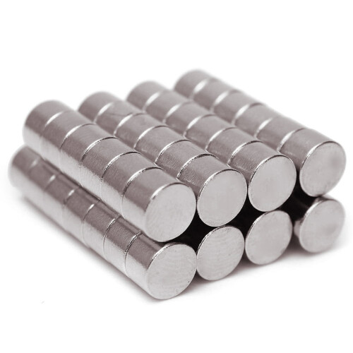 Neodymium Round Disc Magnets 6x4mm 50 pcs