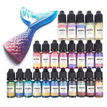 Kripyery mermaid UV resin dye pigment 24 colors