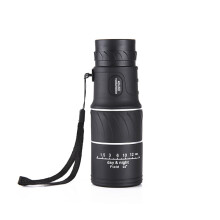 (Twilled40X60) Télescope monoculaire d'extérieur 40x60 HD pour diffusion en direct, objectif zoom portable à fort grossissement