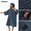 Winthome Changing Bath Robe, Surf Poncho Towel with hooded (M, Dark Blue) 5