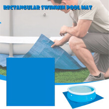 Jacenvly round pool mat fabric cover outdoor summer