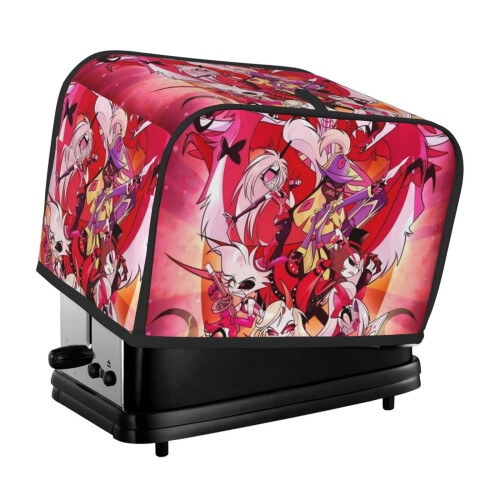 Hazbin Hotel toaster cover 2-slice polyester