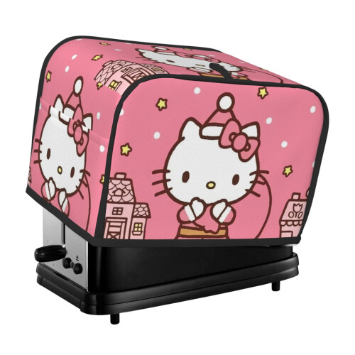 Hello Kitty toaster cover 2-slice polyester
