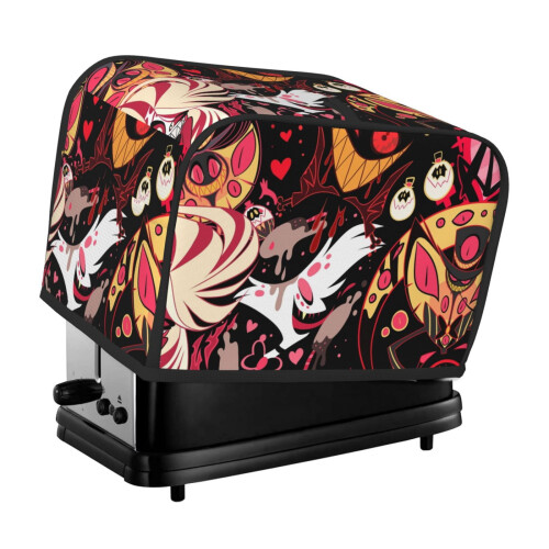 Hazbin Hotel toaster cover 2-slice polyester