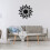 Sunflower acrylic mirror wall sticker home decoration 1