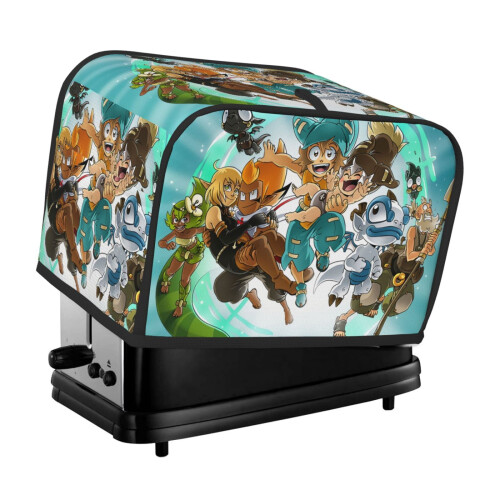 Wakfu Toaster Cover 2-Slice Polyester Dust and Fingerprint